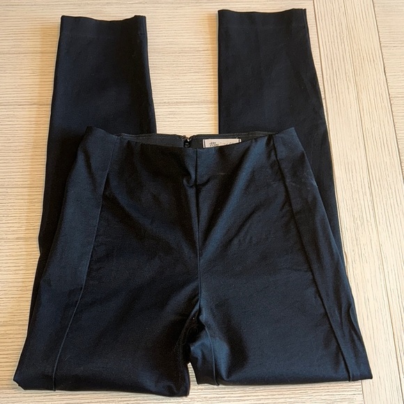 Madewell Pants - Madewell Zipper Back Straight Leg Women's Trousers Size 25